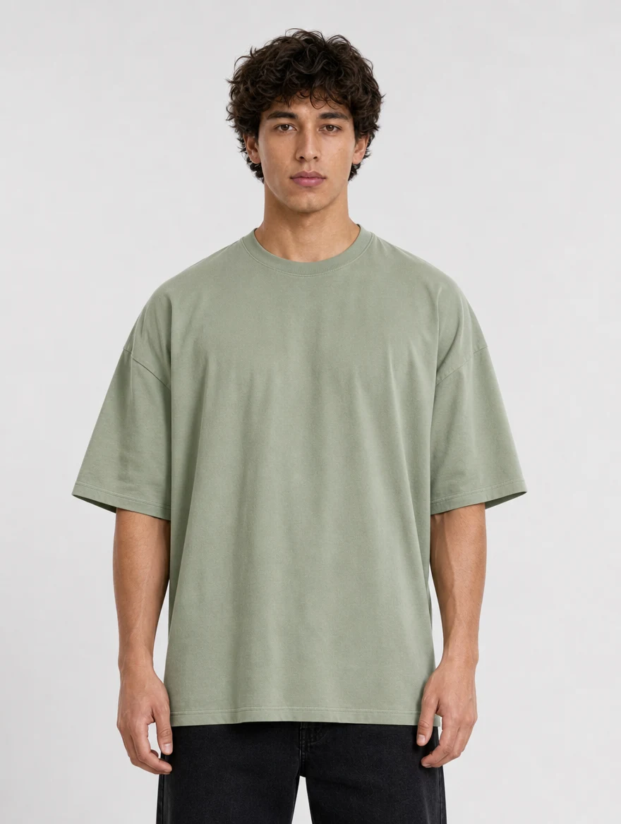 Pack 08 Oversize Verde Militar